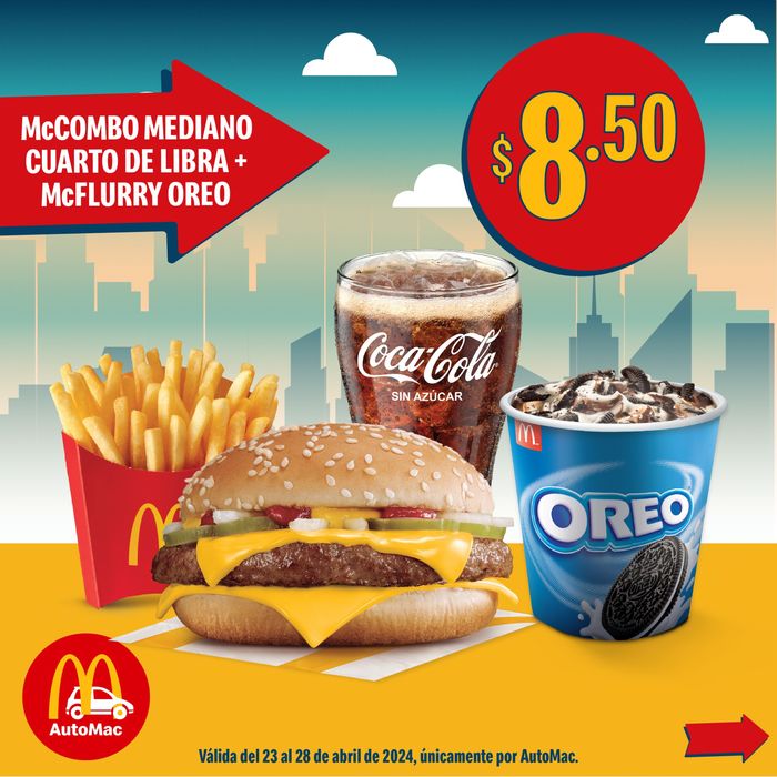 Catálogo McDonald's en Guayaquil | Semana del Automac | 25/4/2024 - 28/4/2024