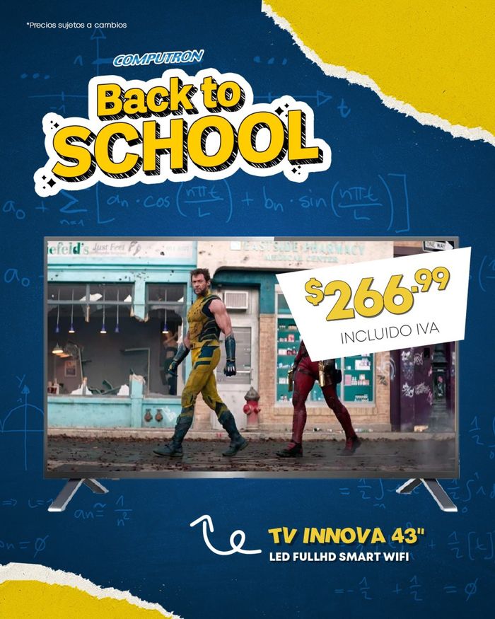 Catálogo Computron en Riobamba | Back to School  | 30/4/2024 - 4/5/2024