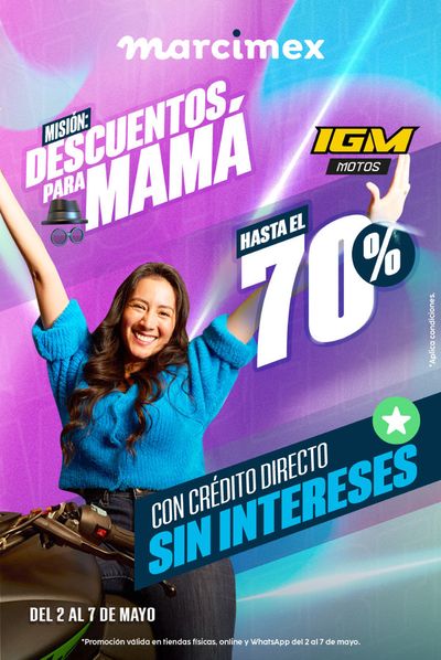Ofertas de Tecnología y Electrónica en Bucay | Misión, descuentos, para Mamá de Marcimex | 2/5/2024 - 7/5/2024