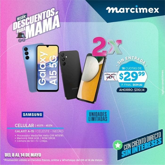 Catálogo Marcimex en Quevedo | Ofertas  | 8/5/2024 - 14/5/2024
