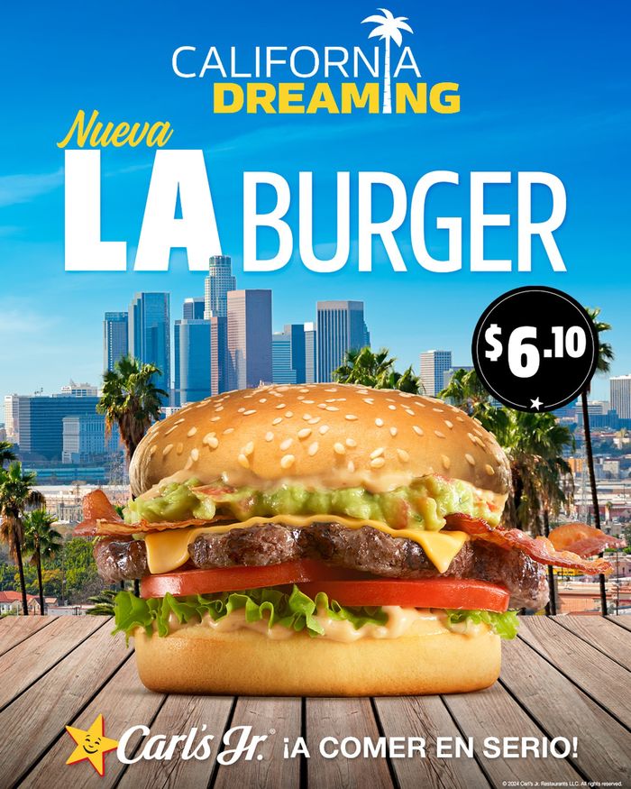 Catálogo Carl's Jr. en Sangolquí | Nueva La Burger  | 8/5/2024 - 25/5/2024