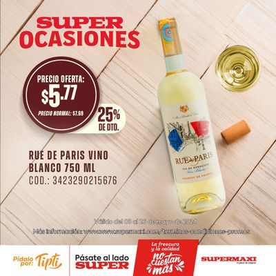 Ofertas de Supermercados en Pifo | Súper Ocasiones de Supermaxi | 10/5/2024 - 26/5/2024