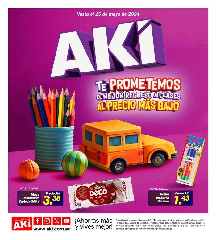 Catálogo Akí en Quito | Ofertas  | 14/5/2024 - 15/5/2024