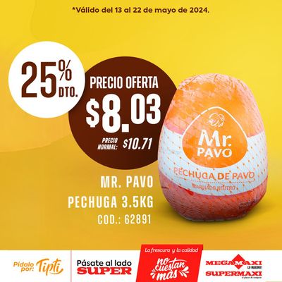 Ofertas de Supermercados en Santo Domingo | Ofertas  de Supermaxi | 14/5/2024 - 22/5/2024