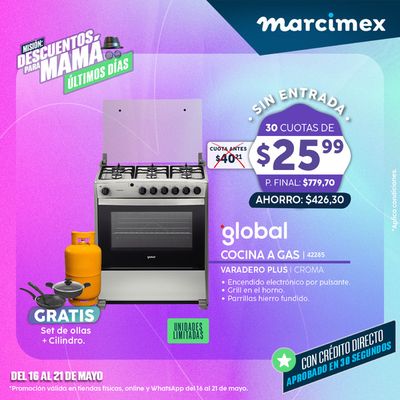 Catálogo Marcimex en Guayaquil | OFERTAS  | 16/5/2024 - 21/5/2024