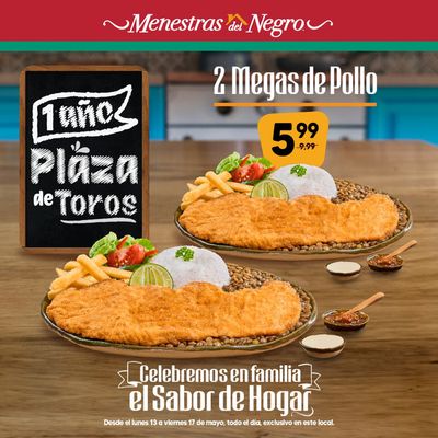 Ofertas de Restaurantes en Duran | Plazo de Toros  de Menestras del Negro | 17/5/2024 - 17/5/2024