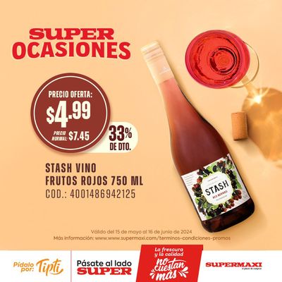 Ofertas de Supermercados en Guayllabamba | Super Ocasiones  de Supermaxi | 17/5/2024 - 16/6/2024