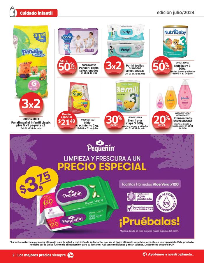 Catálogo Farmacias Económicas en Machala | Farmacias Económicas Catálogo | 2/7/2024 - 31/7/2024