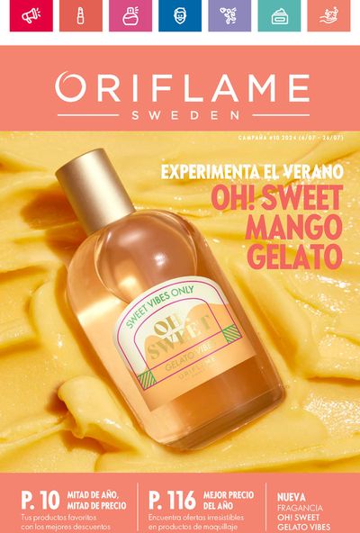 Ofertas de Belleza en Manta | Experimenta el verano  de Oriflame | 8/7/2024 - 26/7/2024