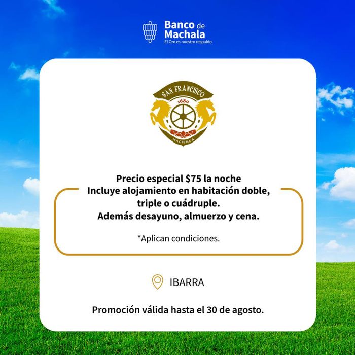 Catálogo Banco de Machala | Disfruta tus vacaciones | 8/7/2024 - 30/8/2024