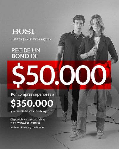 Ofertas de Ropa, Zapatos y Complementos en Quito | Promoción  de Bosi | 8/7/2024 - 15/8/2024