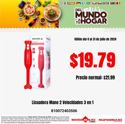 Catálogo Megamaxi en Guayaquil | Del mundo a tu Hogar!! | 12/7/2024 - 31/7/2024
