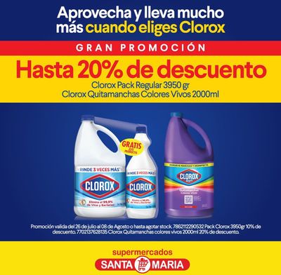 Ofertas de Supermercados en Sangolquí | Hasta 20% de descuento  de Santa Maria | 26/7/2024 - 8/8/2024
