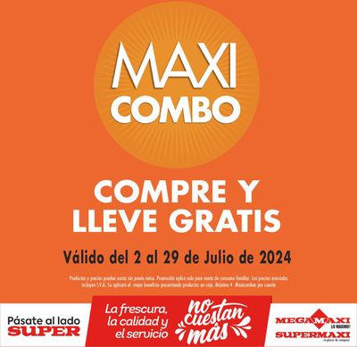 Ofertas de Supermercados en Cuenca | Maxi Combo  de Supermaxi | 16/7/2024 - 29/7/2024