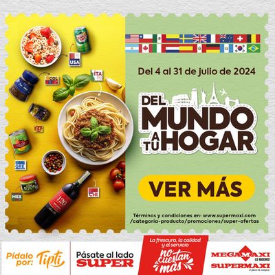 Ofertas de Supermercados en Cuenca | Del mundo a tu hogar  de Supermaxi | 16/7/2024 - 31/7/2024