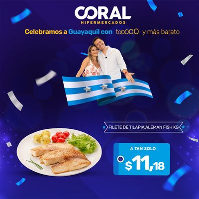 Ofertas de Supermercados en Guayaquil | Ofertas Coral Hipermercados! de Coral Hipermercados | 23/7/2024 - 28/7/2024