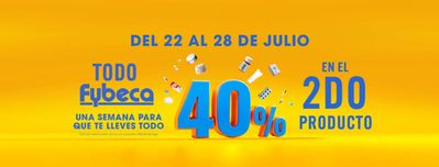 Ofertas de Salud y Farmacias en Manta | 40%  de Fybeca | 23/7/2024 - 28/7/2024