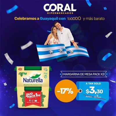 Ofertas de Supermercados en Guayaquil | Ofertas Coral Hipermercados.. de Coral Hipermercados | 24/7/2024 - 28/7/2024