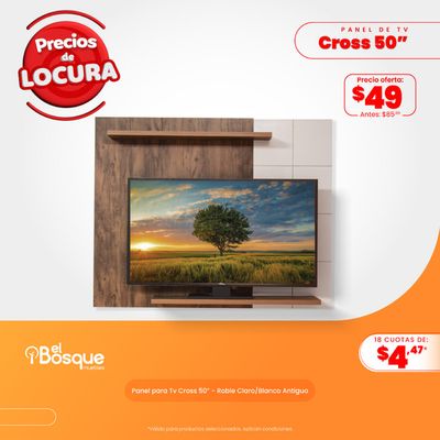 Catálogo Muebles el Bosque en Guayaquil | Precios de locura. | 26/7/2024 - 29/7/2024
