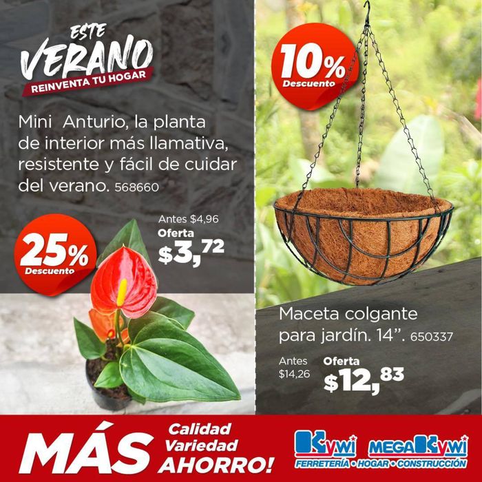 Catálogo Mega Kywi en Guayaquil | Transforma tu jardín en un paraíso | 26/7/2024 - 31/7/2024
