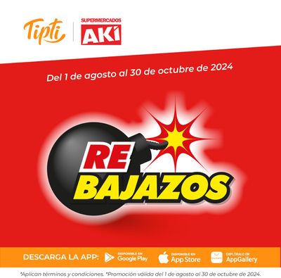 Ofertas de Supermercados en Machachi | rebajazos de Akí | 26/8/2024 - 30/10/2024