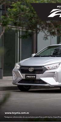 Ofertas de Carros, Motos y Repuestos en Sangolquí | Toyota Agya de Toyota | 27/9/2023 - 27/9/2024