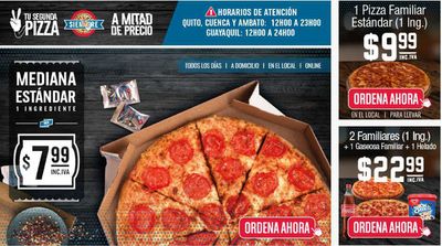 Catálogo Domino's Pizza | Ofertas Domino's Pizza  | 27/11/2023 - 23/12/2023