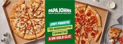 Catálogo Papa John's | Promociones Papa John's  | 27/11/2023 - 16/12/2023