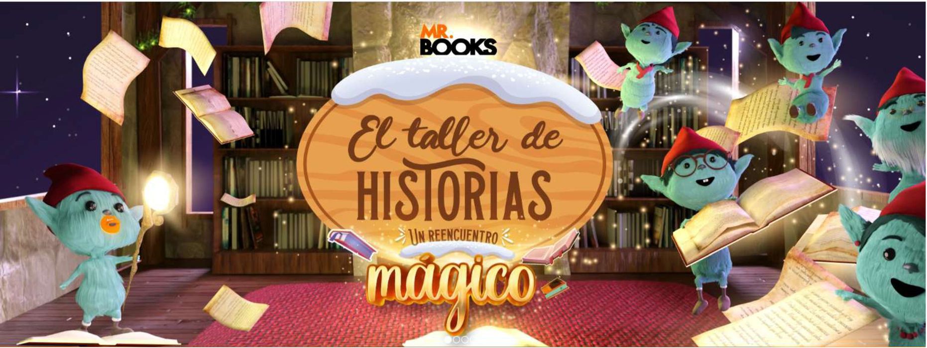 Catálogo Mr Books | El taller de historias  | 1/12/2023 - 25/12/2023