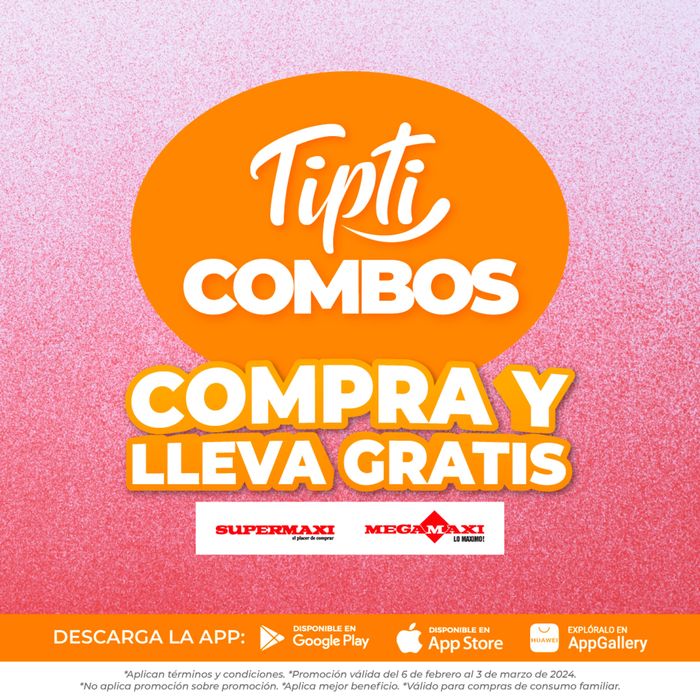 Catálogo Megamaxi en Guayaquil | Tipti Combos  | 16/2/2024 - 3/3/2024