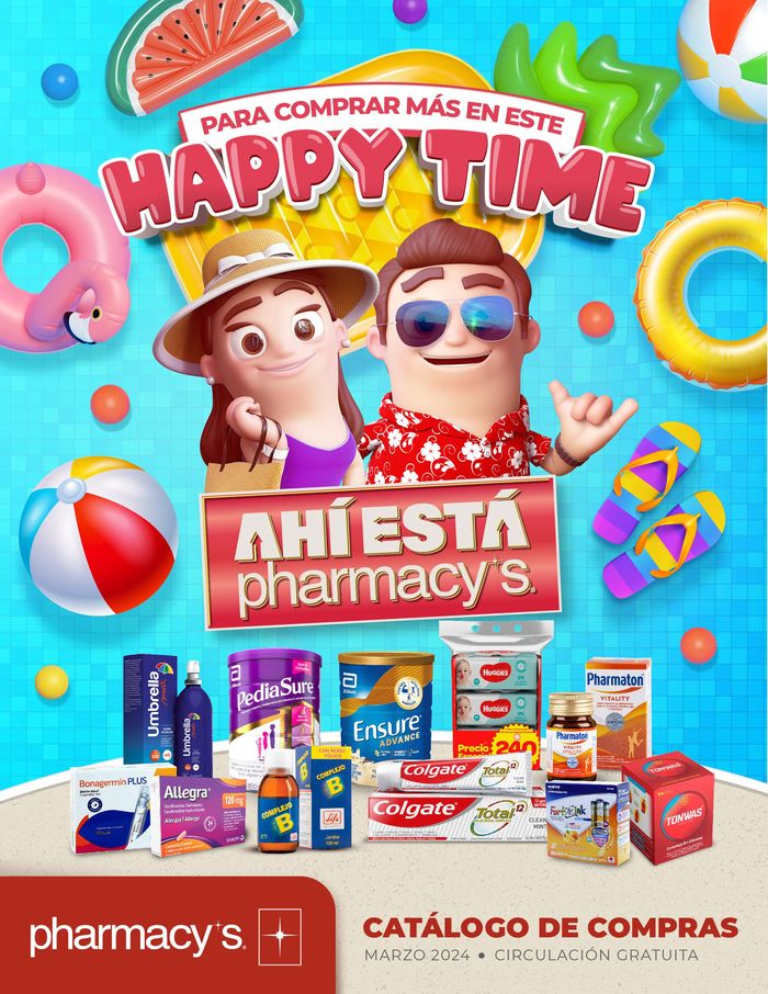 Catálogo Pharmacy's en Manta | Happy time, Marzo 2024 | 5/3/2024 - 31/3/2024
