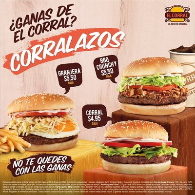 Ofertas de Restaurantes en 24 De Mayo | Ganas de el Corral  de El Corral | 6/3/2024 - 31/1/2025