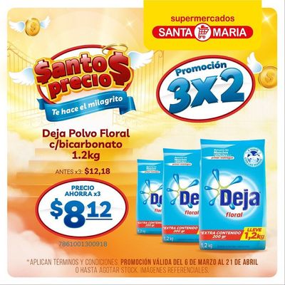 Ofertas de Supermercados en Latacunga | Santo precio de Santa Maria | 11/3/2024 - 21/4/2024