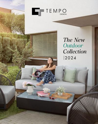 Ofertas de Hogar y Muebles | The New Outdoor Collection 2024 de Tempo Design | 15/3/2024 - 31/7/2024