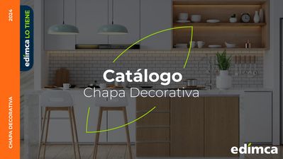 Catálogo Edimca en Latacunga | Catálogo Chapa Decorativa | 19/3/2024 - 31/12/2024