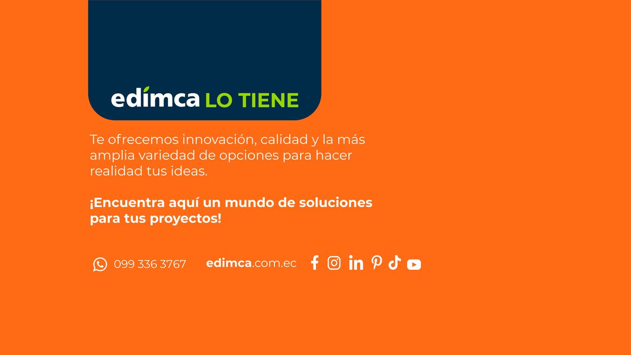 Catálogo Edimca en Riobamba | Catálogo Madera | 19/3/2024 - 31/12/2024