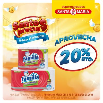 Ofertas de Supermercados en Rocafuerte | Santo Precio! de Santa Maria | 20/3/2024 - 31/3/2024