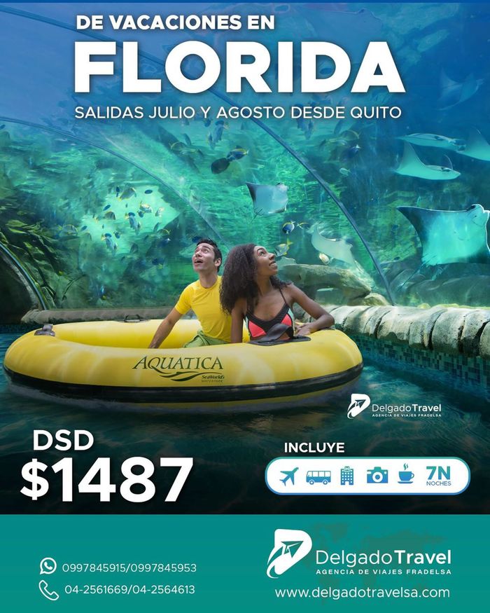 Catálogo Delgado Travel en Duran | De vacaciones en Florida | 1/7/2024 - 30/8/2024