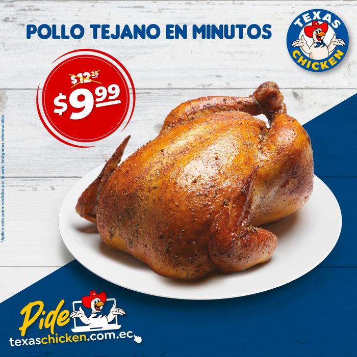 Catálogo Texas Chicken en Quito | Pollo tejano en minutos  | 27/3/2024 - 31/3/2024