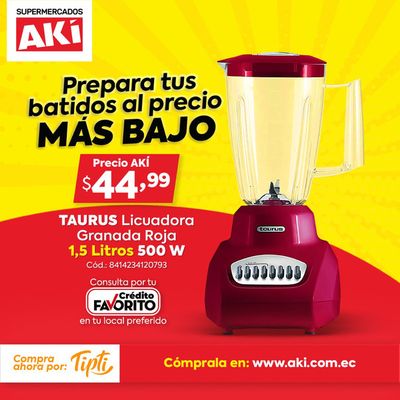 Ofertas de Supermercados en Latacunga | Ofertas  de Akí | 28/3/2024 - 31/3/2024