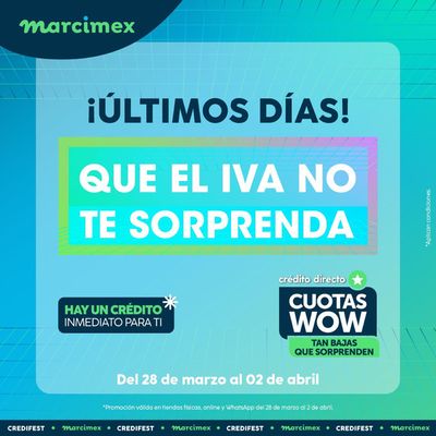 Ofertas de Tecnología y Electrónica en El Triunfo | Ultimos días  de Marcimex | 29/3/2024 - 2/4/2024