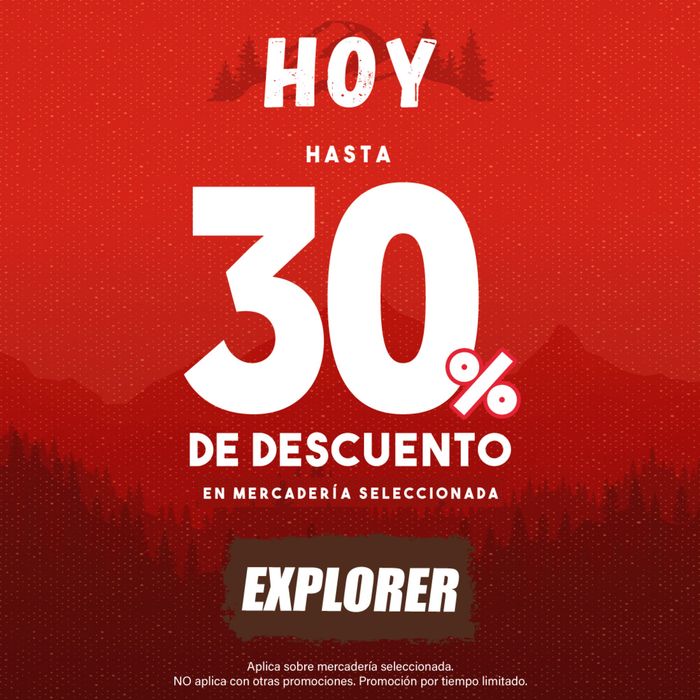 Catálogo Explorer Ecuador en Otavalo | 30% de descuento | 17/4/2024 - 24/4/2024