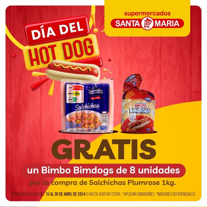 Catálogo Santa Maria | Día del Hot Dog  | 18/4/2024 - 30/4/2024