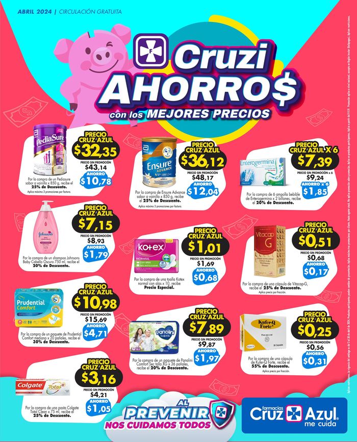 Catálogo Farmacias Cruz Azul en Quevedo | Abril 2024  | 18/4/2024 - 30/4/2024