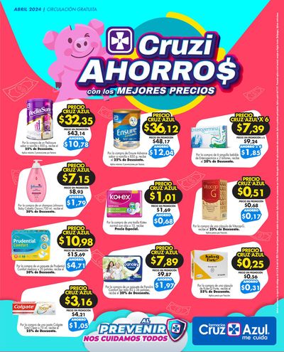 Catálogo Farmacias Cruz Azul en Yaguachi | Abril 2024  | 18/4/2024 - 30/4/2024