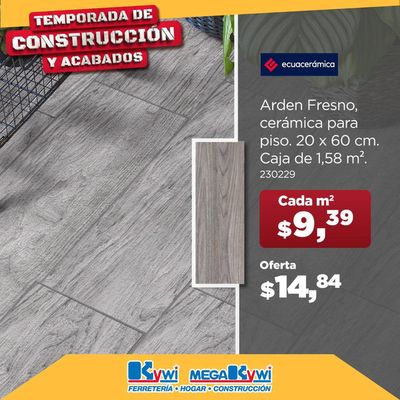 Ofertas de Ferreterías en Yaguachi | Temporada de construcción y acabados. de Mega Kywi | 18/4/2024 - 30/4/2024