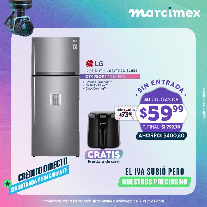 Catálogo Marcimex en Riobamba | Ofertas Marcimex. | 19/4/2024 - 23/4/2024