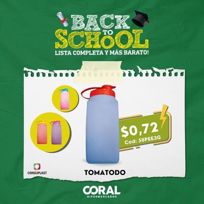 Ofertas de Supermercados en Guayaquil | Back to School de Coral Hipermercados | 19/4/2024 - 22/4/2024