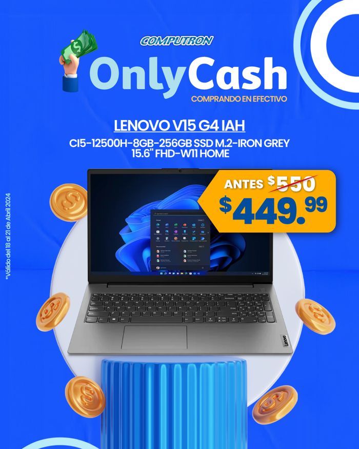 Catálogo Computron en Quevedo | Only Cash  | 19/4/2024 - 21/4/2024