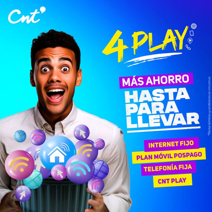 Catálogo CNT en Guayaquil | 4 Play  | 22/4/2024 - 30/4/2024